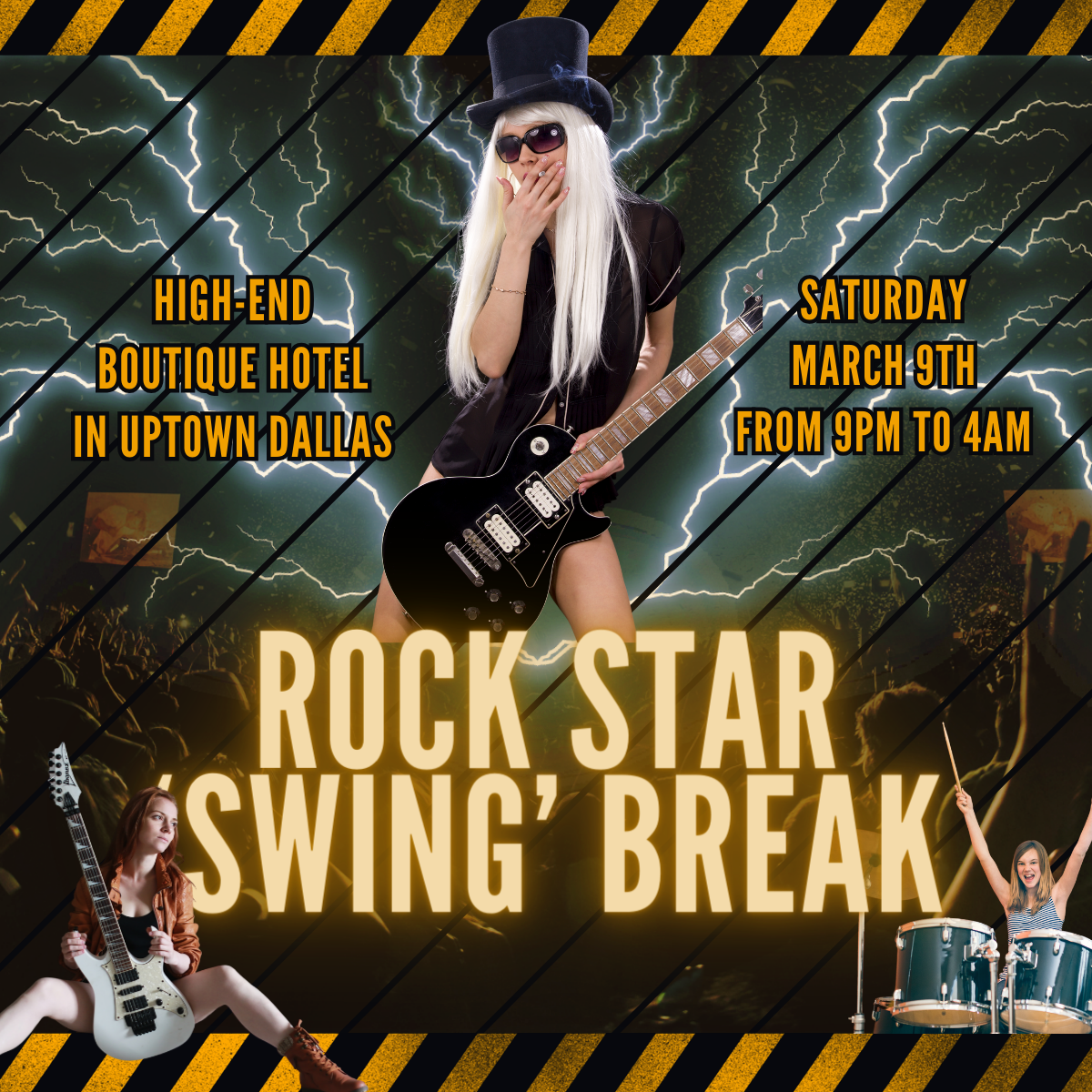 Rock Star 'Swing' Break Bash