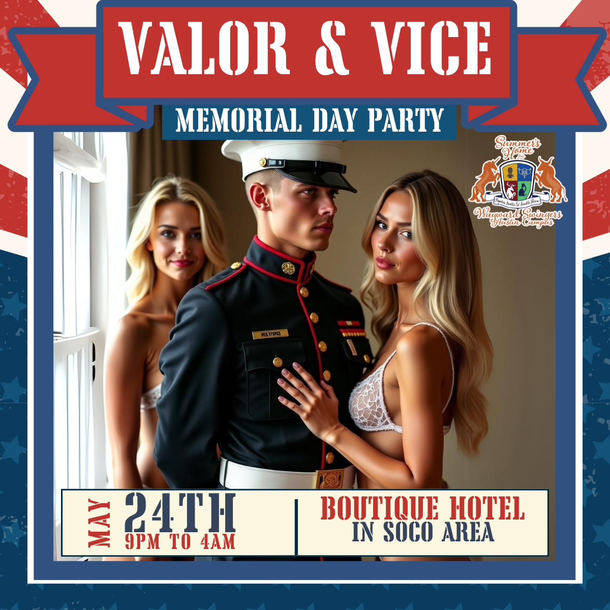 Valor & Vice Memorial Day Party (Austin)