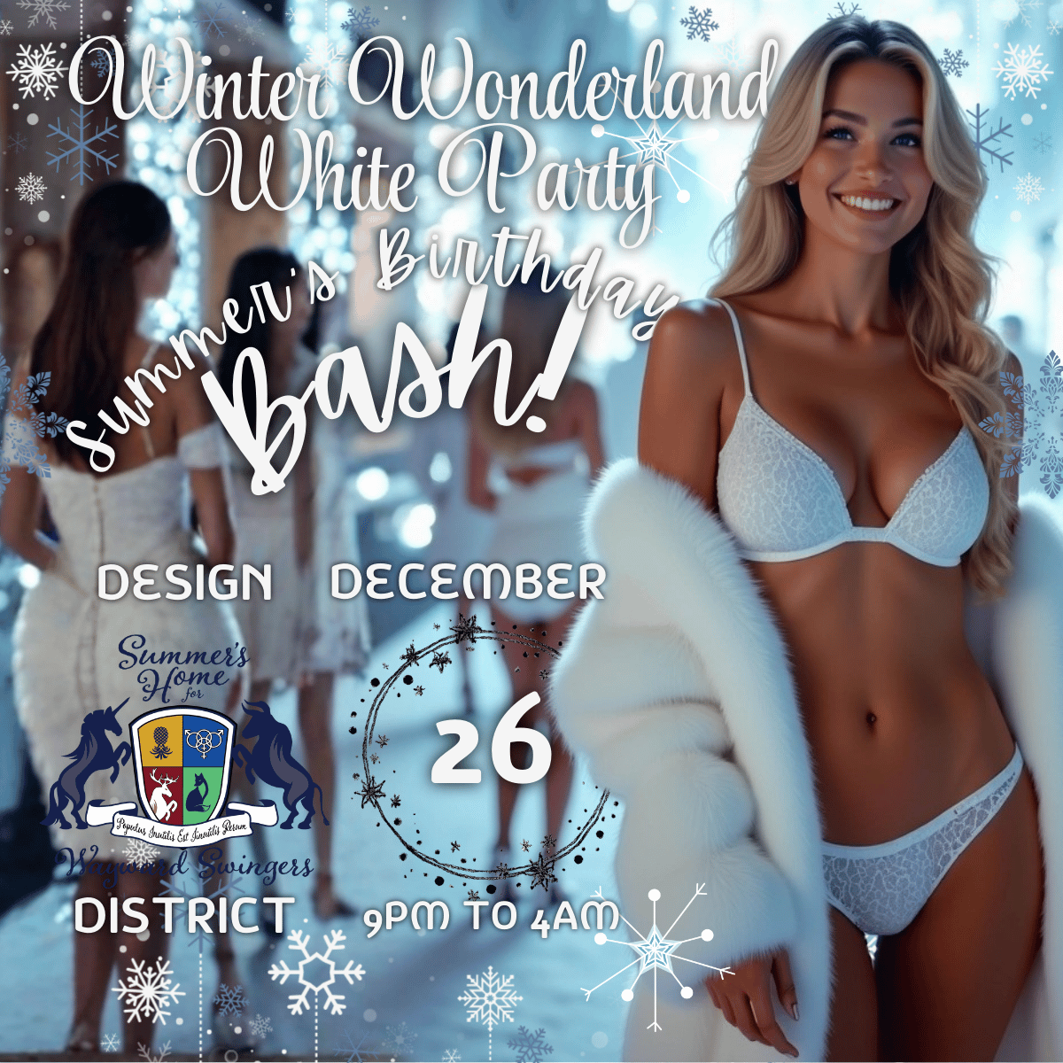 Winter Wonderland White Party