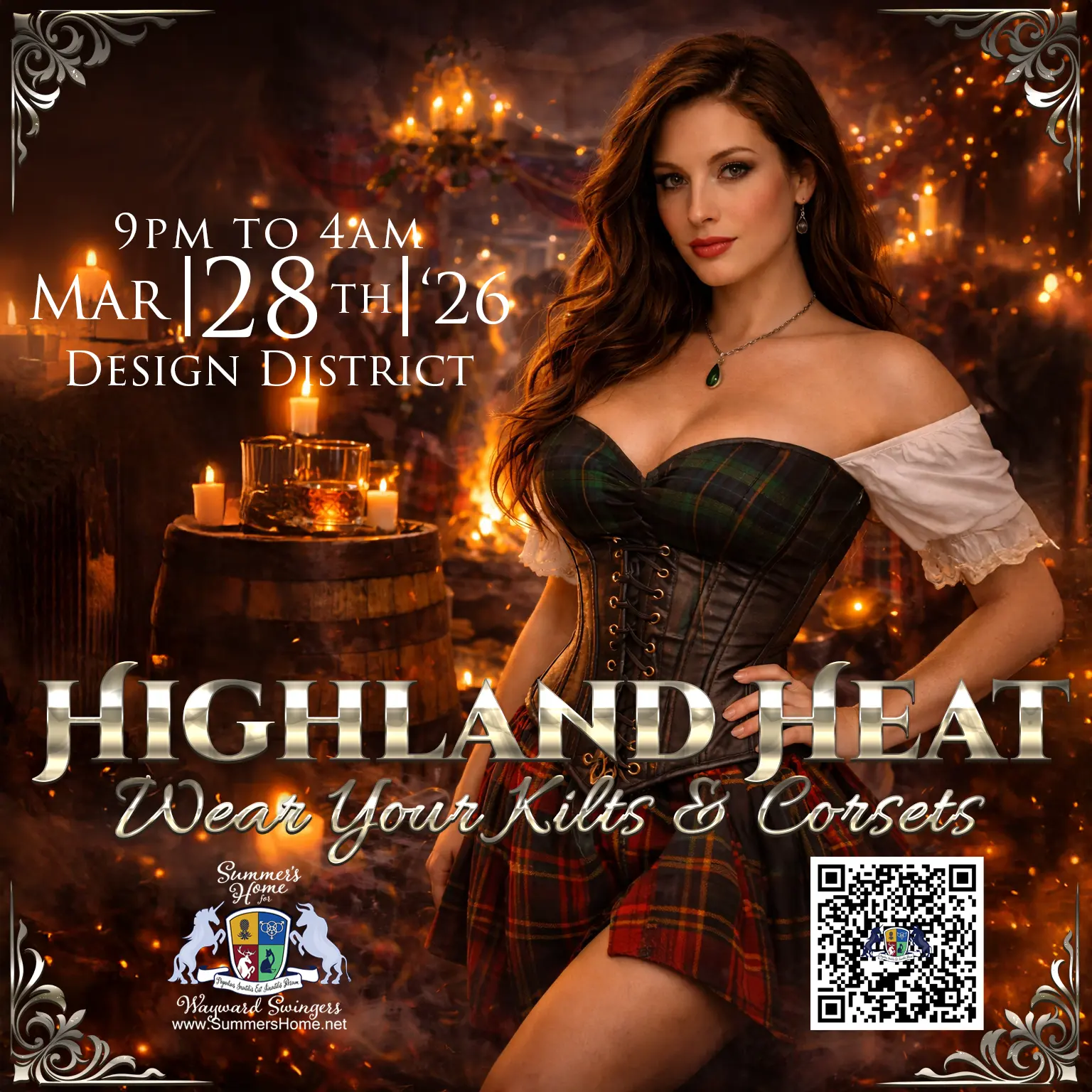 Highland Heat: Kilts & Corsets